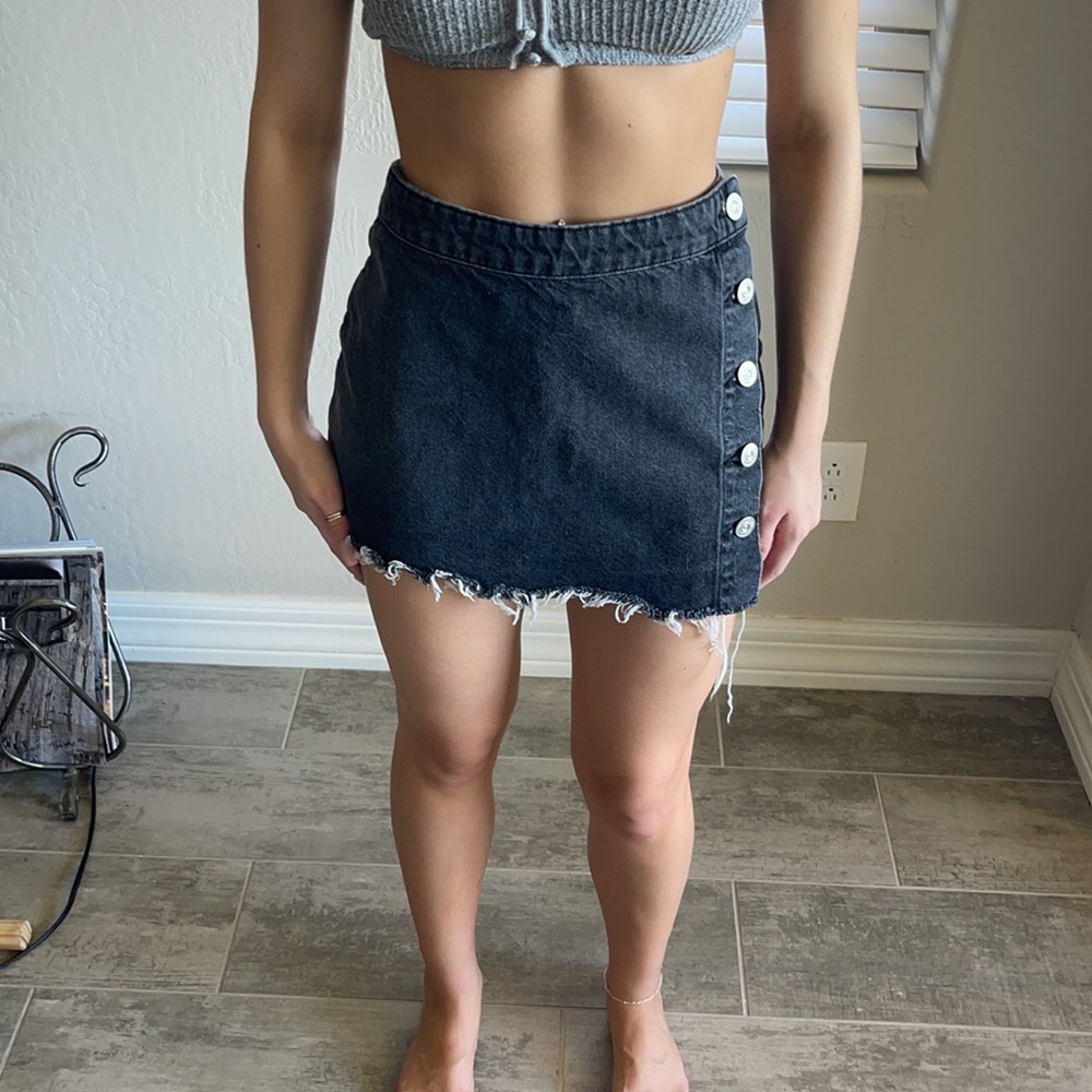 UO BDG envelope denim skort